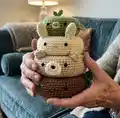 Forest Friends Amigurumi Pattern step 1 - construction progress