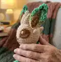 Leafy Foal Amigurumi Pattern step 3 - details and accessories
