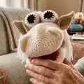Horse Hand Puppet Amigurumi Pattern step 4 - final assembly and finishing