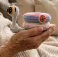 Snail Stacking Toy Amigurumi Pattern step 3 - details and accessories