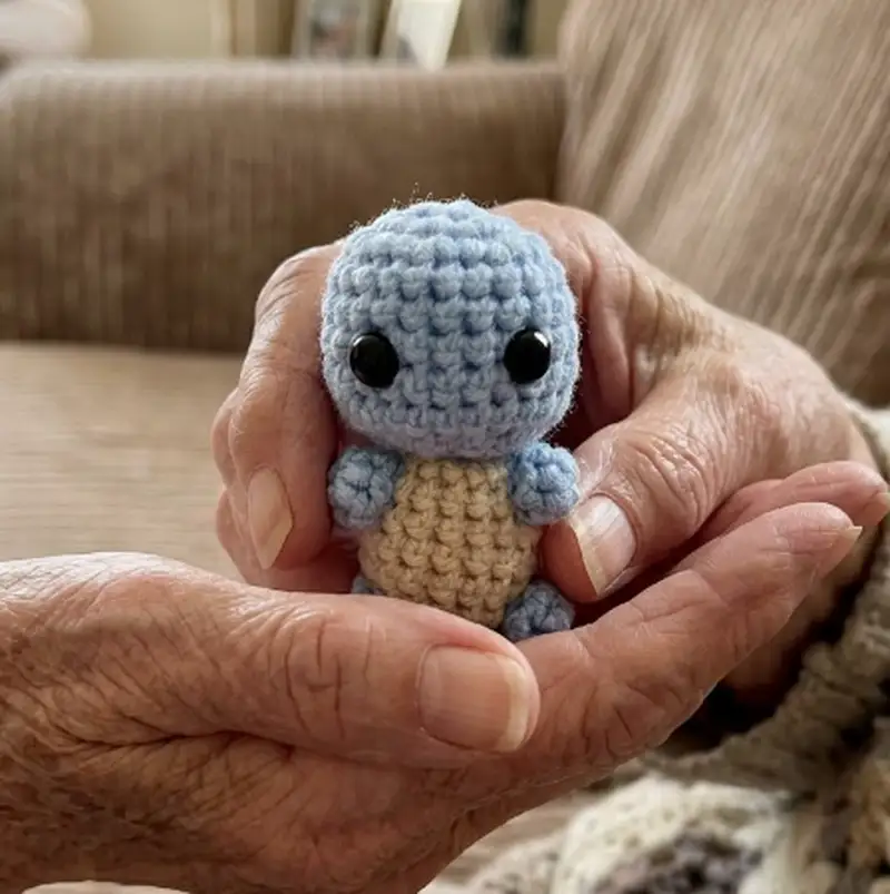 Complimentary Beginner Friendly crochet pattern: Squirtle Amigurumi Pattern - Simple to follow guide