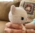 Kitty The little white kitten Amigurumi Pattern step 3 - details and accessories