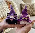 Halloween cats Amigurumi Pattern step 4 - final assembly and finishing