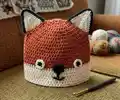 Fox Hat Pattern step 3 - details and accessories