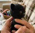 Gatitos Amigurumi Pattern step 2 - assembly progress