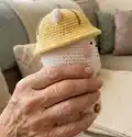 We Bare Bears 2 Amigurumi Pattern step 2 - assembly progress