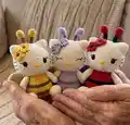 Spring Kitty Amigurumi Pattern step 1 - construction progress