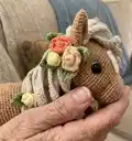 Summer Horse Amigurumi Pattern step 3 - details and accessories