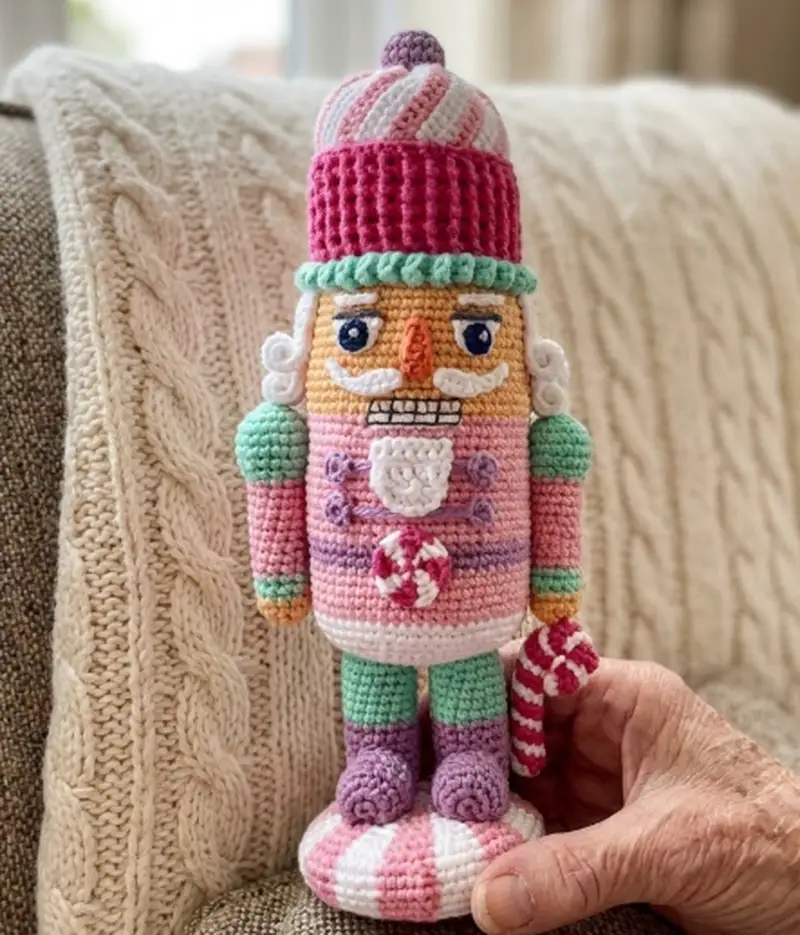 Quality crochet pattern: The Nutcracker Amigurumi Pattern - Intermediate level guide with complete instructions