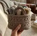 Revisto Basket Pattern step 4 - final assembly and finishing