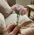 Carnation Flower Pattern step 3 - details and accessories