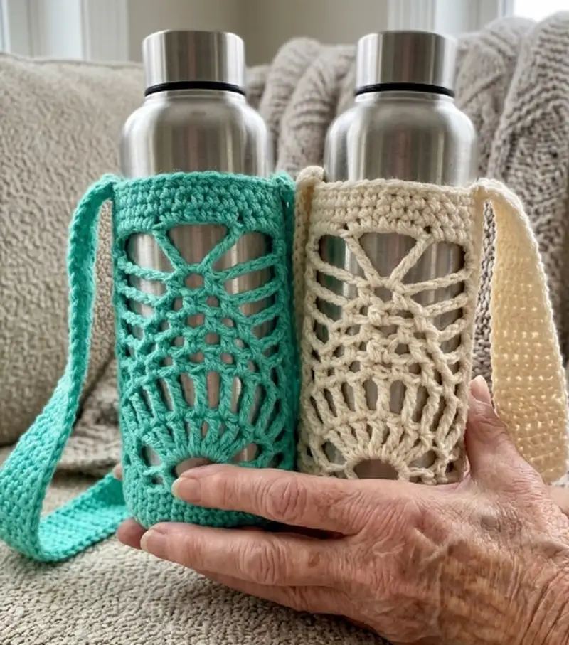 Complimentary Intermediate crochet pattern: Pineapple Water Sling Pattern - Simple to follow guide