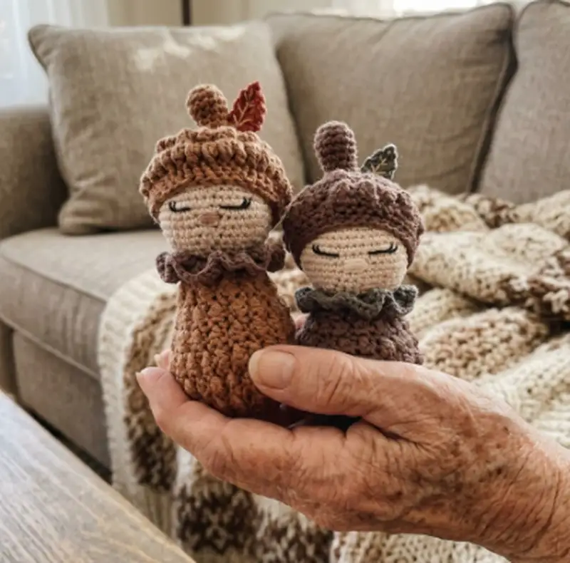 Complimentary Intermediate crochet pattern: Magic Pine Cone Amigurumi Pattern - Simple to follow guide