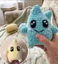 Lumalee Amigurumi Pattern step 1 - construction progress