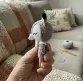 rattle_wolf Amigurumi Pattern step 3 - details and accessories