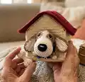 Dog PuPa Amigurumi Pattern step 1 - construction progress