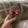 Cherry Babies Amigurumi Pattern step 1 - construction progress