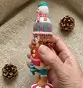 The Nutcracker Amigurumi Pattern step 3 - details and accessories