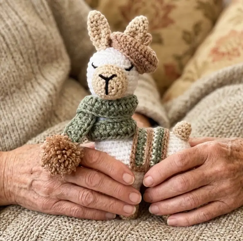 Complimentary Intermediate crochet pattern: Louisa Llama Amigurumi Pattern - Simple to follow guide