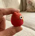 Crochet Owl Amigurumi Pattern step 3 - details and accessories