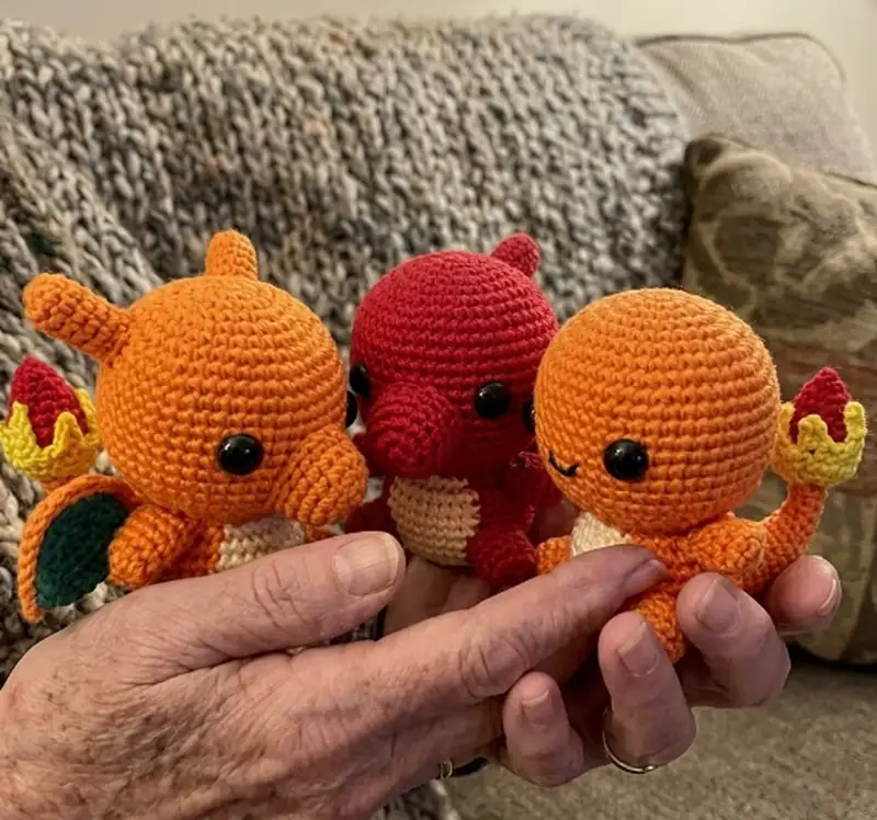 Quality crochet pattern: Charmander Amigurumi Pattern - Beginner Friendly level guide with complete instructions