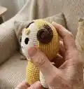 Mr. Buckwheat Amigurumi Pattern step 3 - details and accessories
