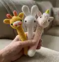 Baby Rattle Amigurumi Pattern step 4 - final assembly and finishing