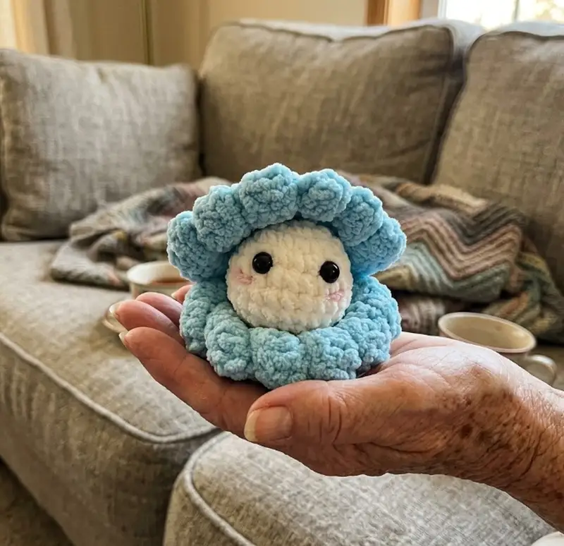 Complimentary Intermediate crochet pattern: Mussel Amigurumi Pattern - Simple to follow guide