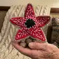 Demodog Amigurumi Pattern step 1 - construction progress