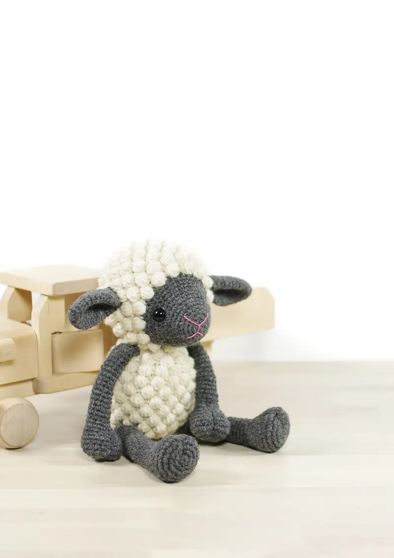 Quality crochet pattern: Bobble Sheep Amigurumi Pattern - Intermediate level guide with complete instructions