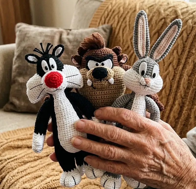 Complimentary Intermediate crochet pattern: Looney Tunes Bugs & Pals Amigurumi Pattern - Simple to follow guide