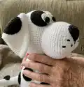 Dog Dotty Amigurumi Pattern step 3 - details and accessories