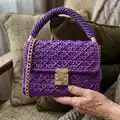 Canvas Handbag Pattern step 4 - final assembly and finishing