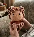 Caro-The Coral Girl Amigurumi Pattern step 4 - final assembly and finishing