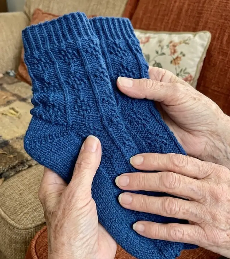 Complimentary Intermediate crochet pattern: Basic Sock Guide Pattern - Simple to follow guide