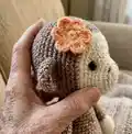 Lucy the Monkey Amigurumi Pattern step 3 - details and accessories