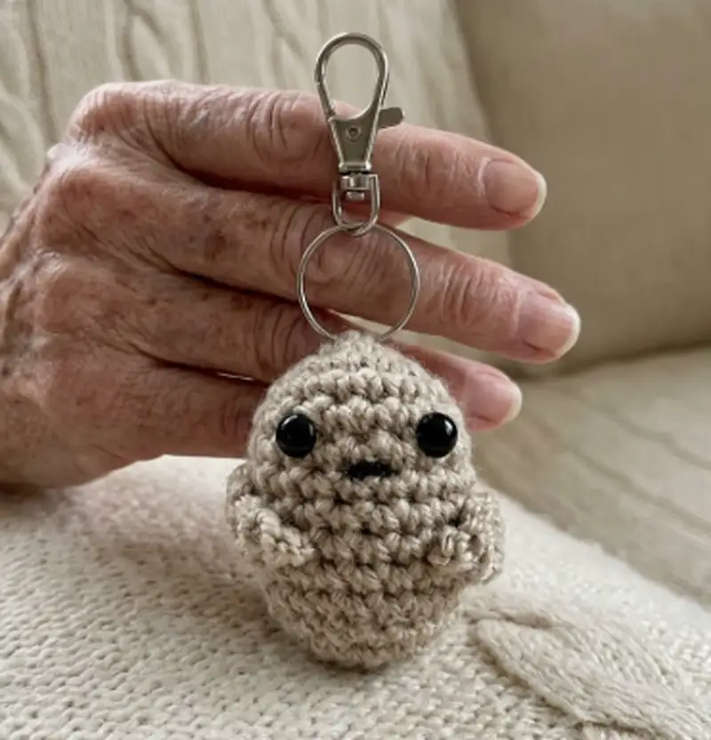 Complimentary Beginner Friendly crochet pattern: Positive Potato Amigurumi Pattern - Simple to follow guide