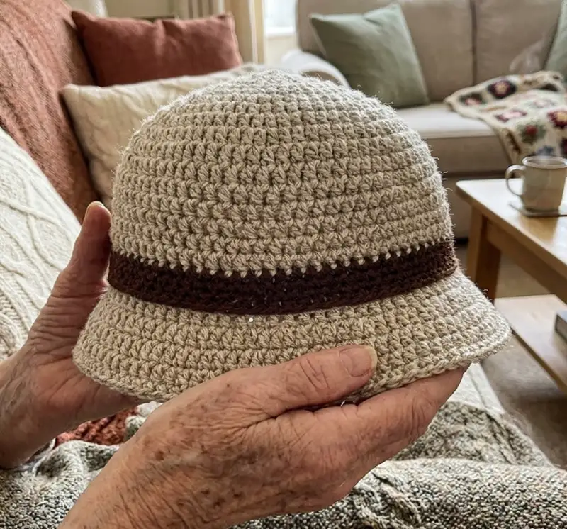 Complimentary Intermediate crochet pattern: Bucket Hat Crochet Pattern - Simple to follow guide