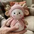 Nieves Amigurumi Pattern step 4 - final assembly and finishing