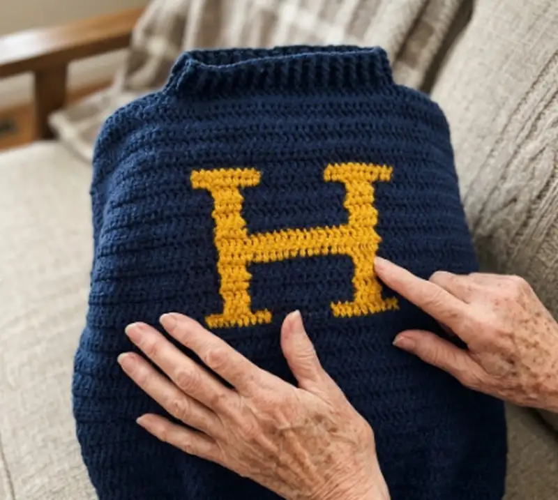 Quality crochet pattern: Weasley Sweater Pattern - Intermediate level guide with complete instructions