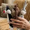 Looney Tunes Bugs & Pals Amigurumi Pattern step 2 - assembly progress