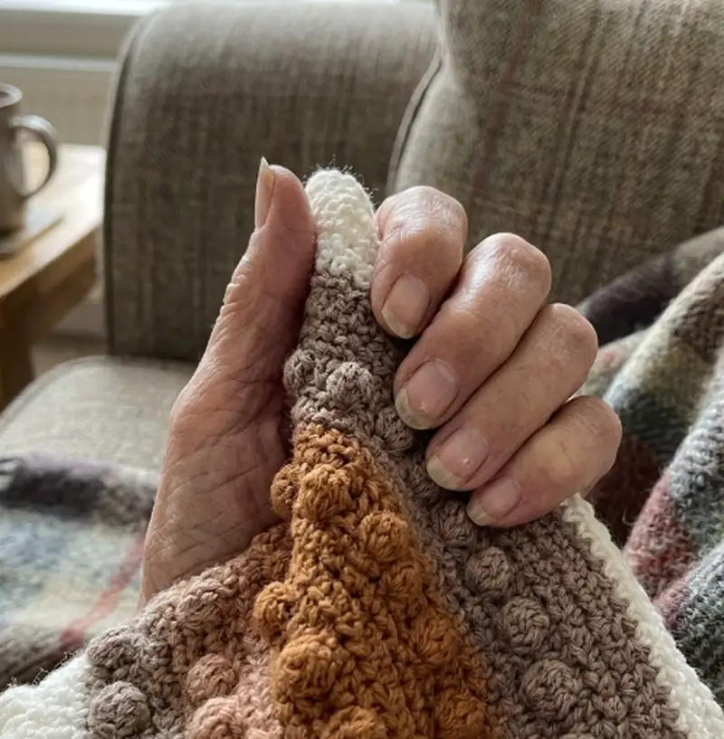 Complimentary Intermediate crochet pattern: Rainbow Afghan Pattern - Simple to follow guide