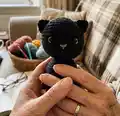 Gatitos Amigurumi Pattern step 1 - construction progress