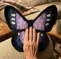 Butterfly Bag Crochet Pattern step 4 - final assembly and finishing