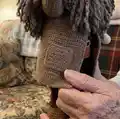 Giant-Forester Amigurumi Pattern step 2 - assembly progress