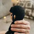 Wednesday Doll Amigurumi Pattern step 3 - details and accessories