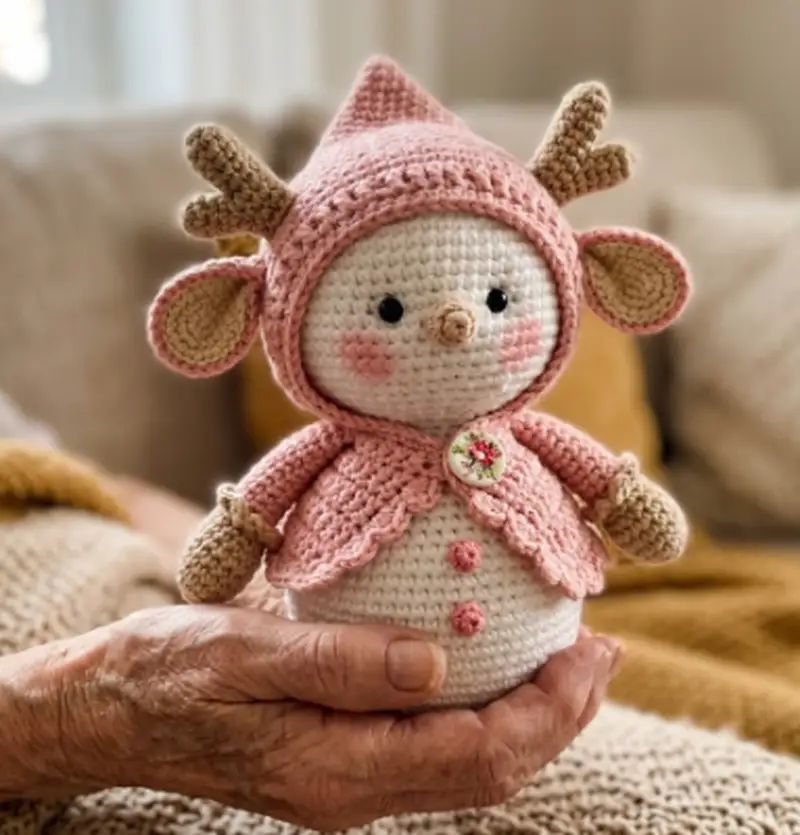 Complimentary Intermediate crochet pattern: Nieves Amigurumi Pattern - Simple to follow guide