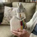 Hogwarts Castle Amigurumi Pattern step 2 - assembly progress