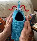 Yip Yips Amigurumi Pattern step 4 - final assembly and finishing
