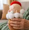 Le Pere Noel Amigurumi Pattern step 3 - details and accessories